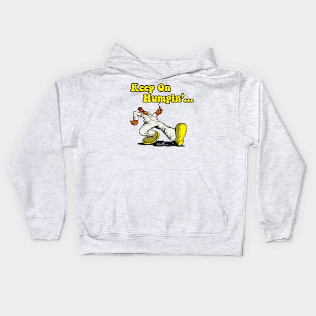 keep on humpin Kids Hoodie by sinistergrynn